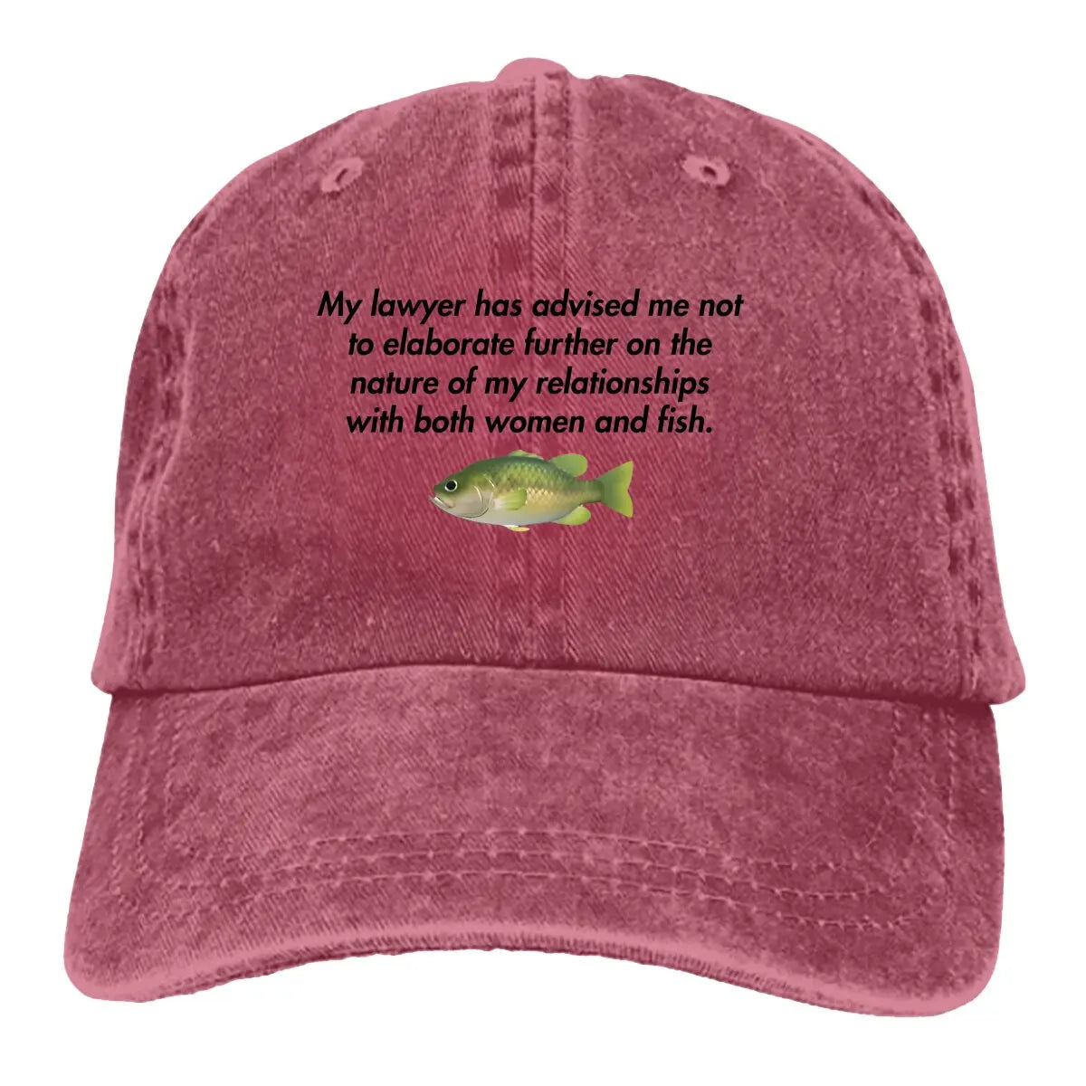 My Lawyer Has Advised Me Not to Elaborate Baseball Cap