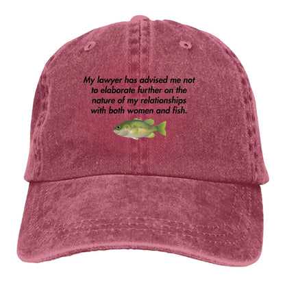 My Lawyer Has Advised Me Not to Elaborate Baseball Cap