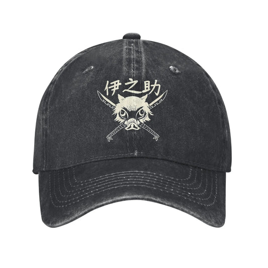 inosuke Hashibira Baseball Cap Demon Slayer