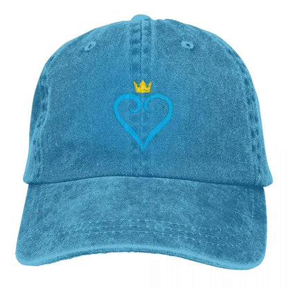Kingdom Hearts Painting Stuff Unisex Style Baseball Cap