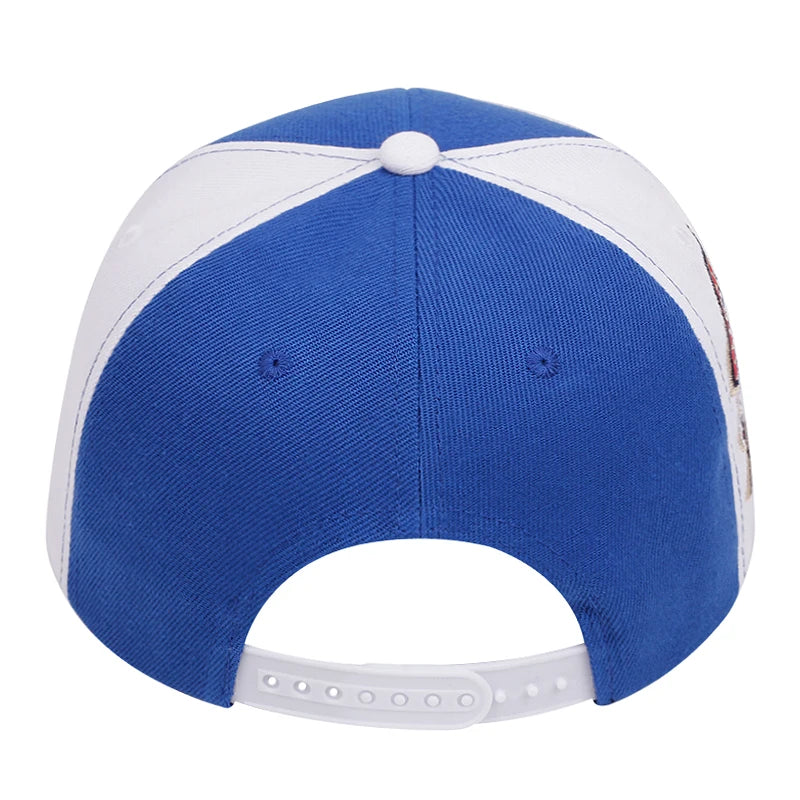 New Ca Letter Embroidery Plain Cap
