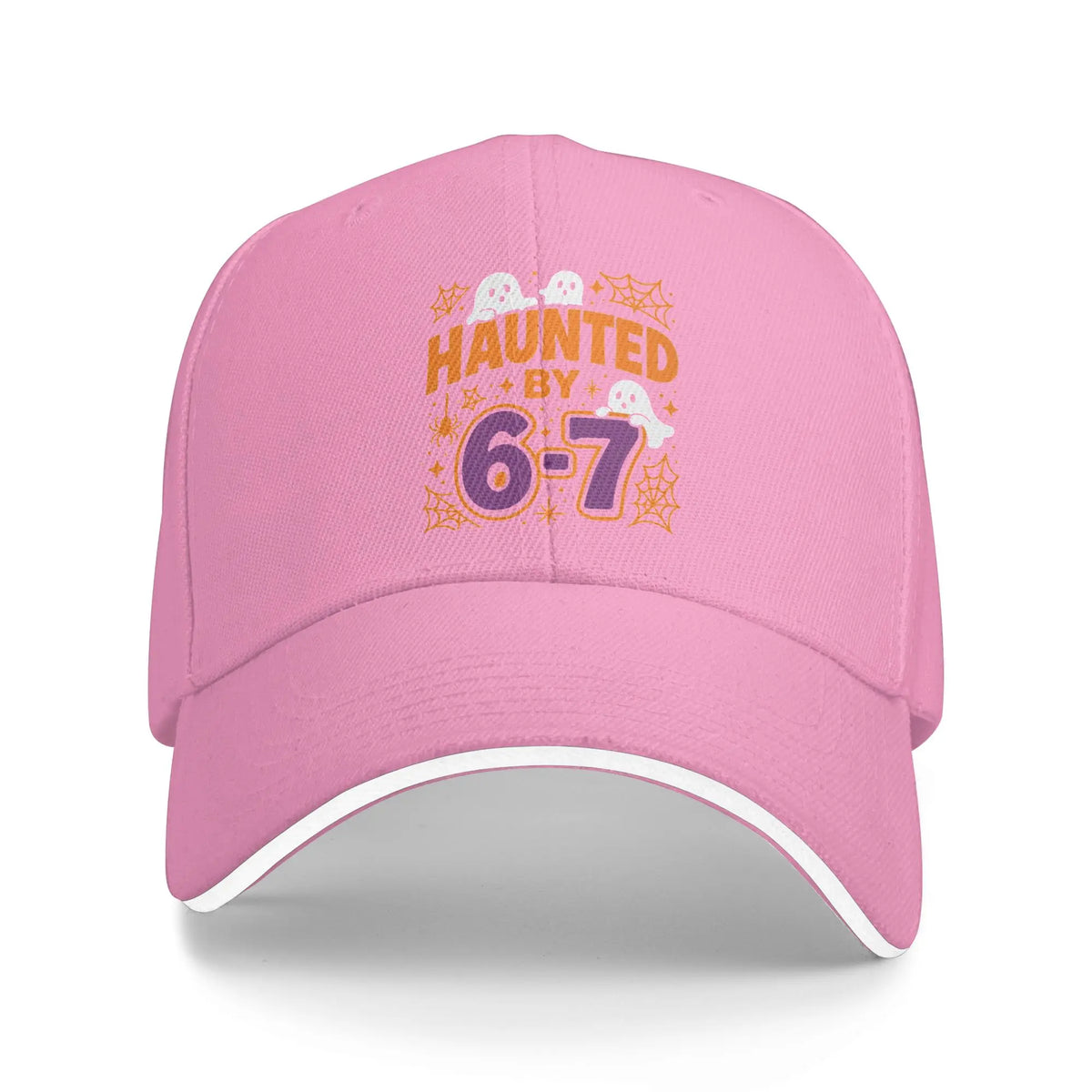 Haunted By 67 Halloween Meme Funny 67 meme Halloween Sun Baseball Cap