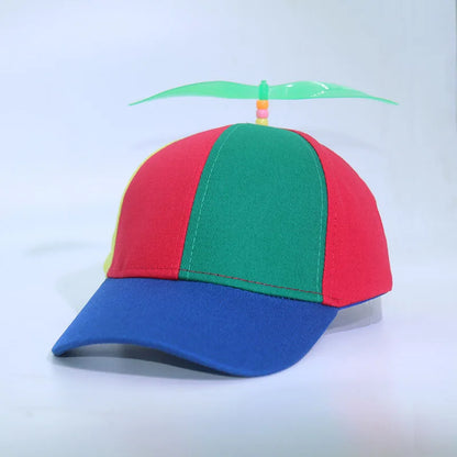 Helicopter Propeller Adventure Rainbow Bamboo Dragonfly Baseball Hat