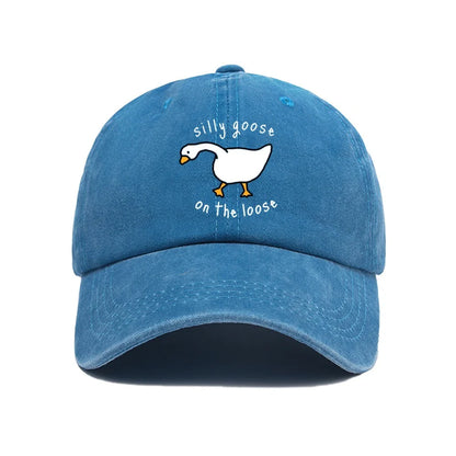 Big Goose Printed Baseball Hat