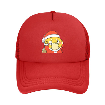 Pokemon Psyduck Pattern Trucker Hats Hip-Hop Mesh Baseball Caps