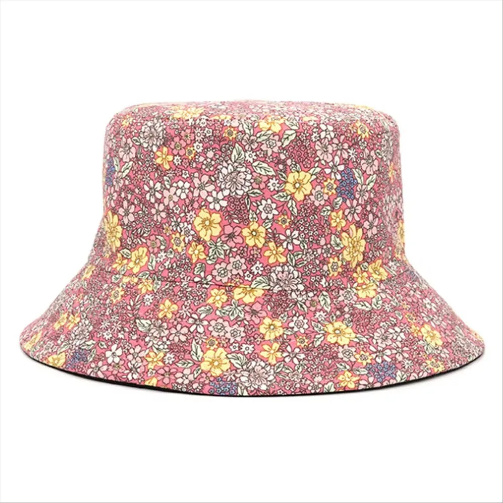 Double Sided Floral Bucket Hat