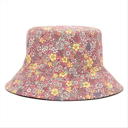 Double Sided Floral Bucket Hat