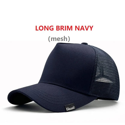Unisex Quick Dry Big Head Mesh Baseball Cap