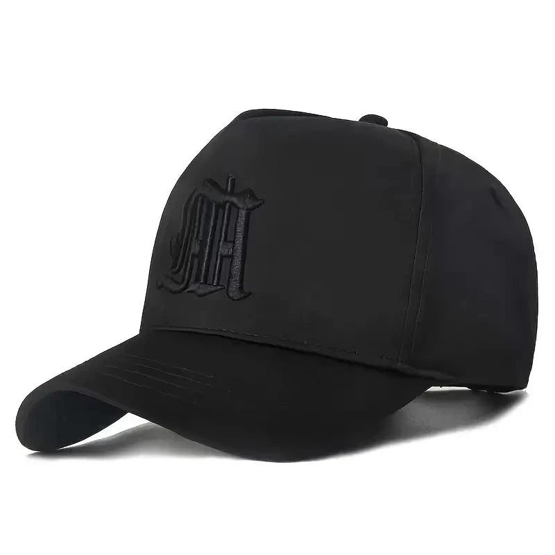 Fashion Gothic Letter M Embroidery Baseball Caps