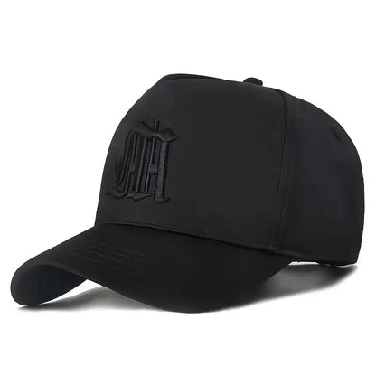 Fashion Gothic Letter M Embroidery Baseball Caps