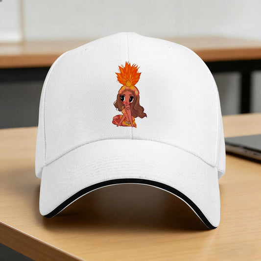 K-Karol G Cartoon Print Baseball Cap