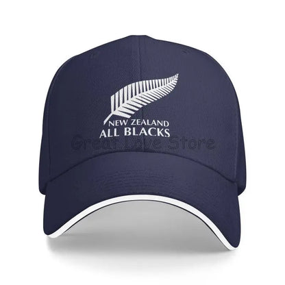 New Zealand All Blacks Print Sandwich Baseball Cap Men Hip Hop Hat