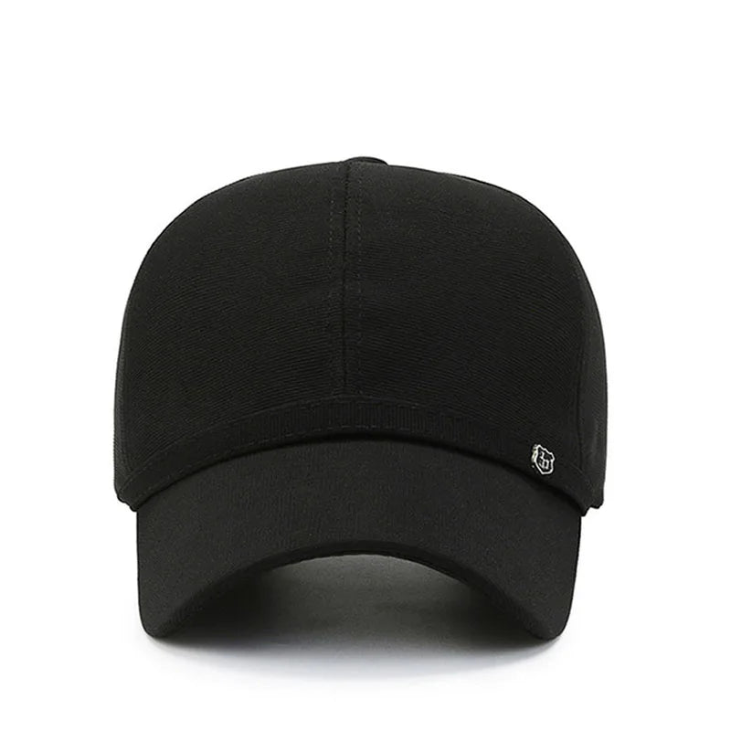 Spring Summer Luxury Brand Baseball Cap Kpop Gorras Hombre Black