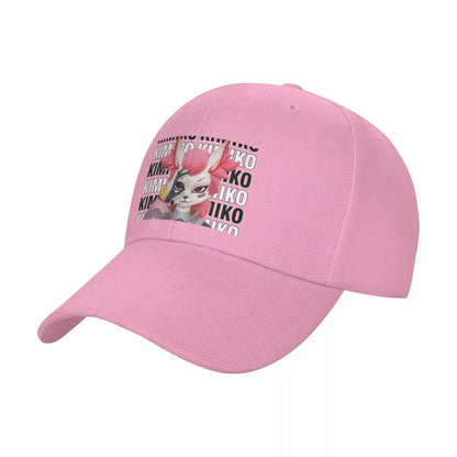 Kimiko Five-Tails Typography Baseball Cap