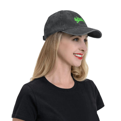Space Invaders Baseball Caps