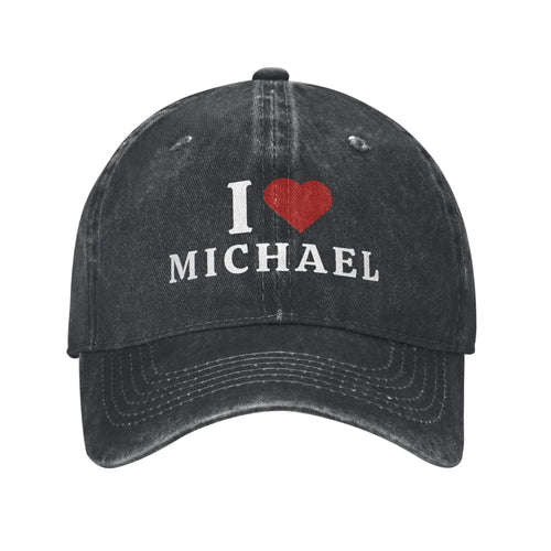 King of Pop Michaeles Jacksones MJ Print Baseball Cap
