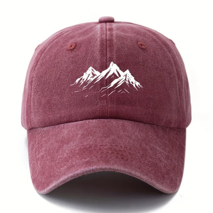 Men's Printed Mountain Baseball Cap