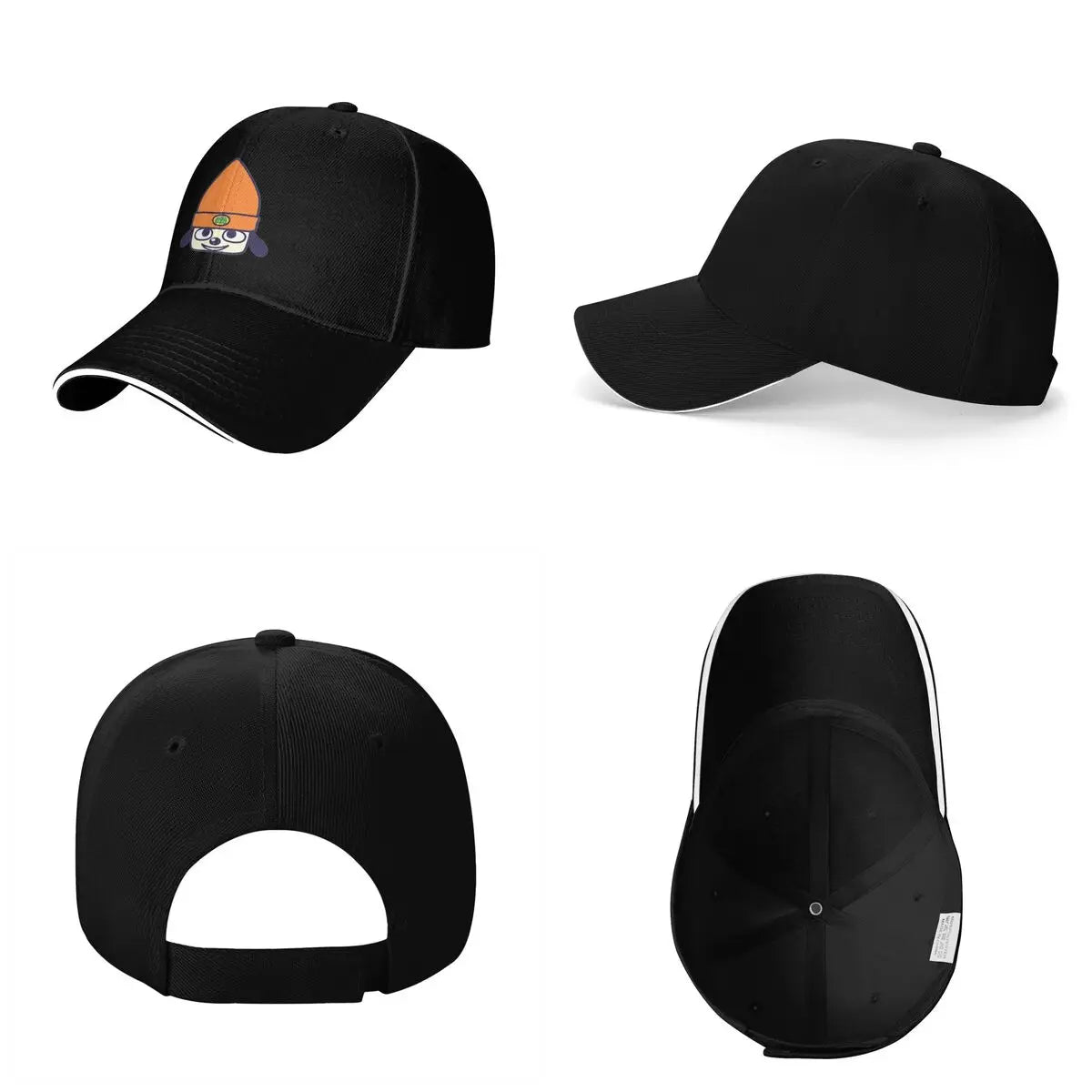 Parappa The Rapper Patchc Cartoon Game Cap Fashion Casual Baseball Caps