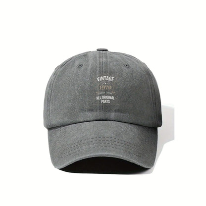 1970 Vintage Limited Edition Unisex Baseball Cap For Men & Women