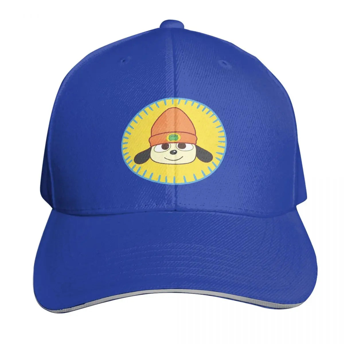 Parappa The Rapper Patchc Cartoon Game Cap Fashion Casual Baseball Caps