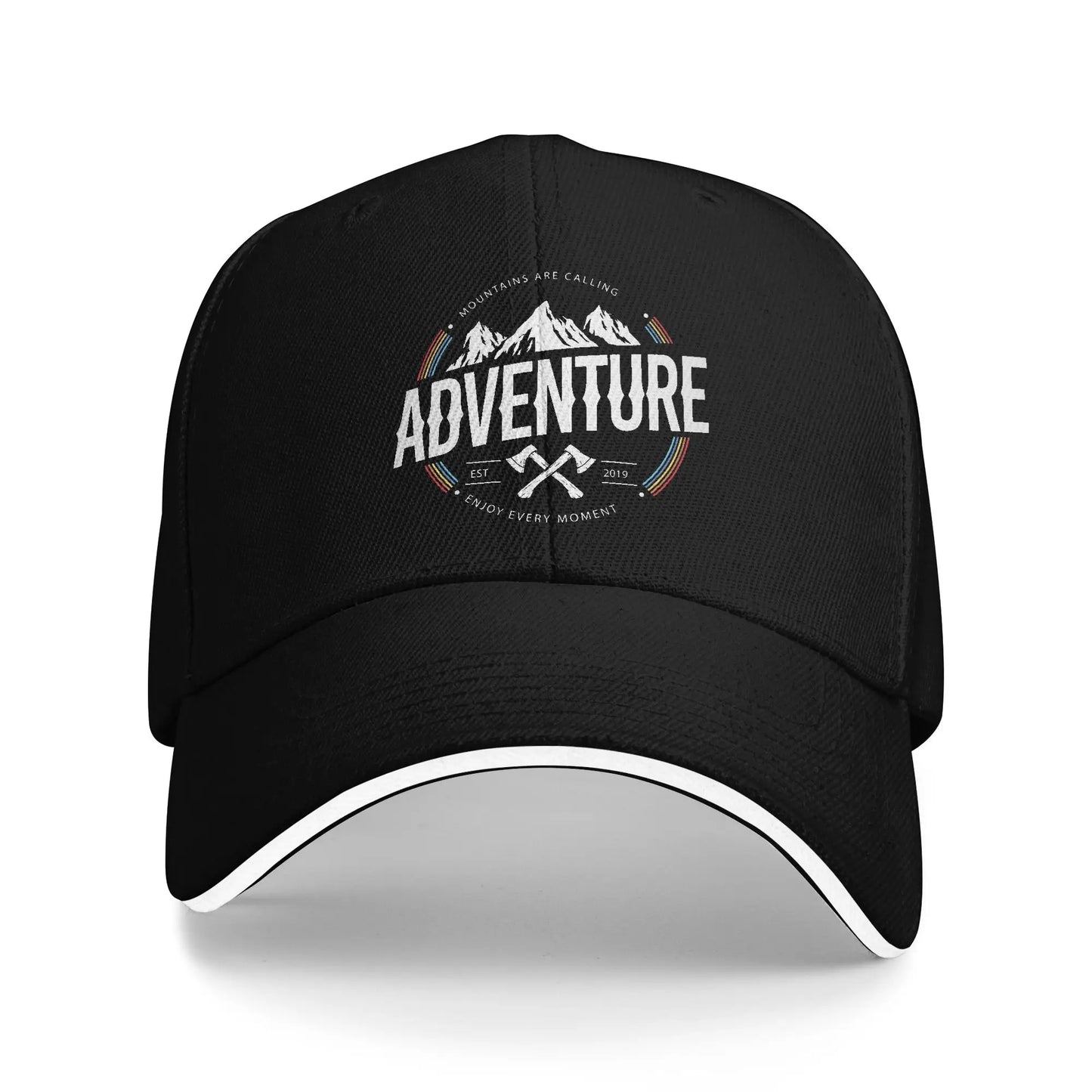 Fashion Unisex Mountain Camping Adventure Camper Baseball Cap