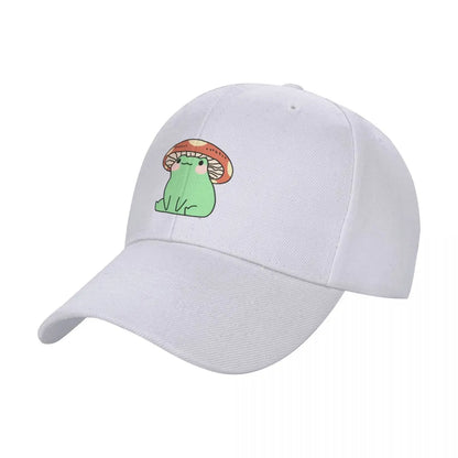 Mushroom Frog Baseball Cap