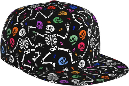 Casual Snapback Cap Hat Snapback Cap Hip Hop Trucker Hat for Dance Hiking