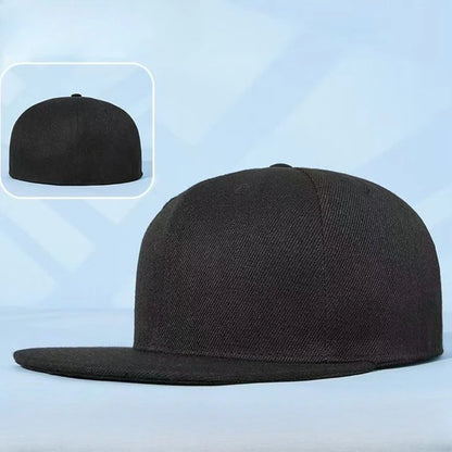 Big size Back Closed Skateboard Cap Women Fitted XXL Male hip-hop Snapback Skate Caps