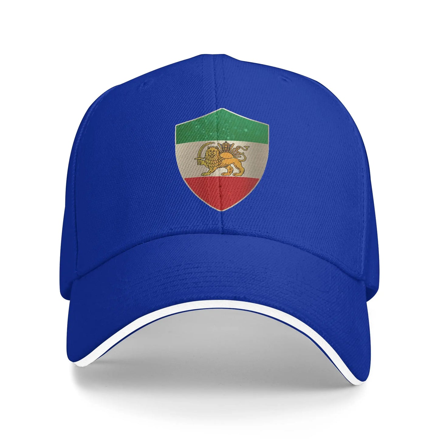 Persia Flag Shield Iran Hunting Camping Baseball Caps
