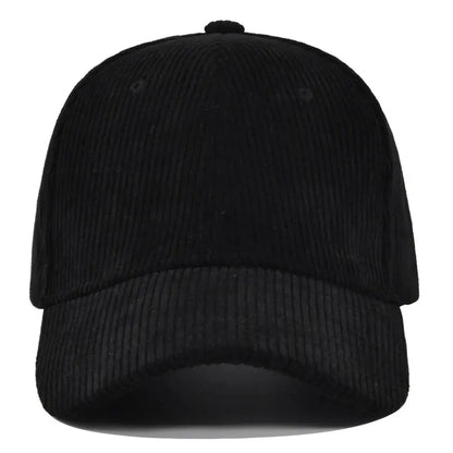 Autumn Winter Baseball Cap Women Corduroy Winter Hats For Women