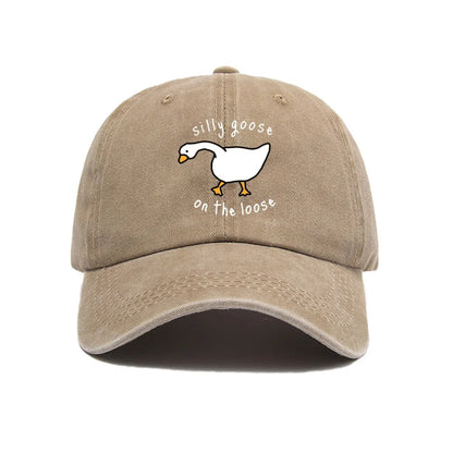 Big Goose Printed Baseball Hat