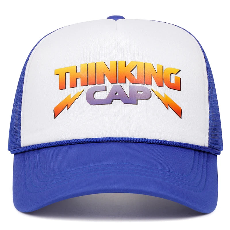 Thinking Cap Sponge Embroidered Baseball Cap Women Men