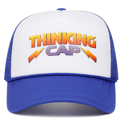 Thinking Cap Sponge Embroidered Baseball Cap Women Men