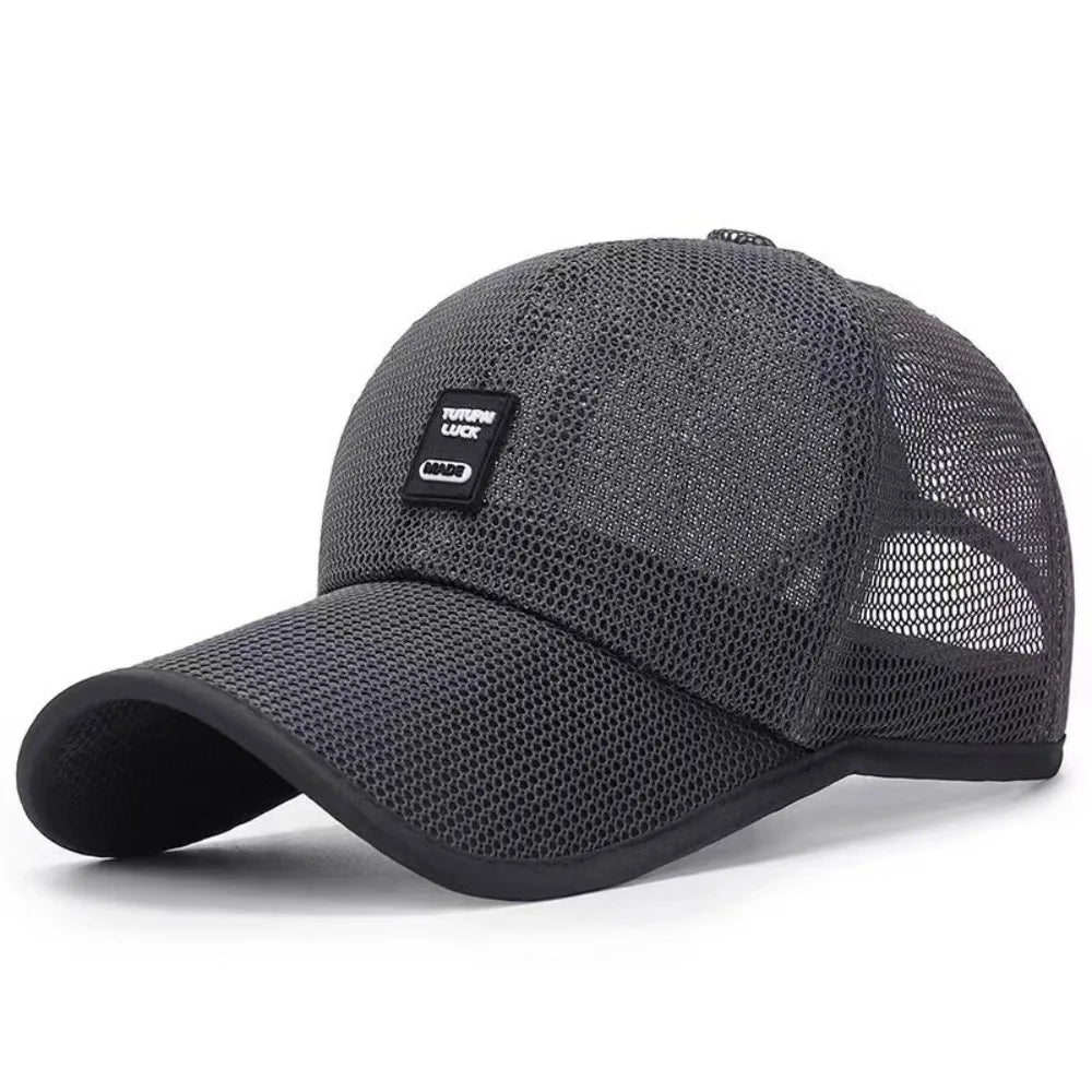 Fashion Breathable Baseball Cap Snapback Closure Unisex Baseball Hat