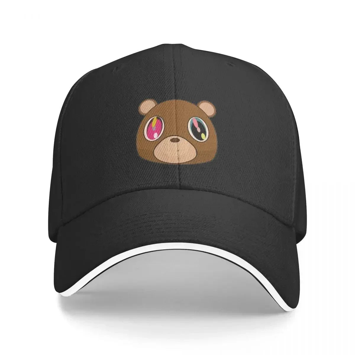 Dropout Bear Face Baseball Cap Rugby Anime
