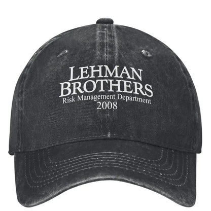 Lehman Brothers Risk Management Baseball Cap