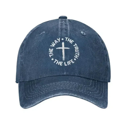 Fashion Cotton The Way Truth Life Christian Baseball Cap