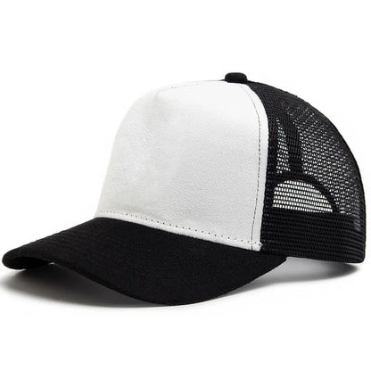 Personality Hot selling 5 panel Mesh Suede