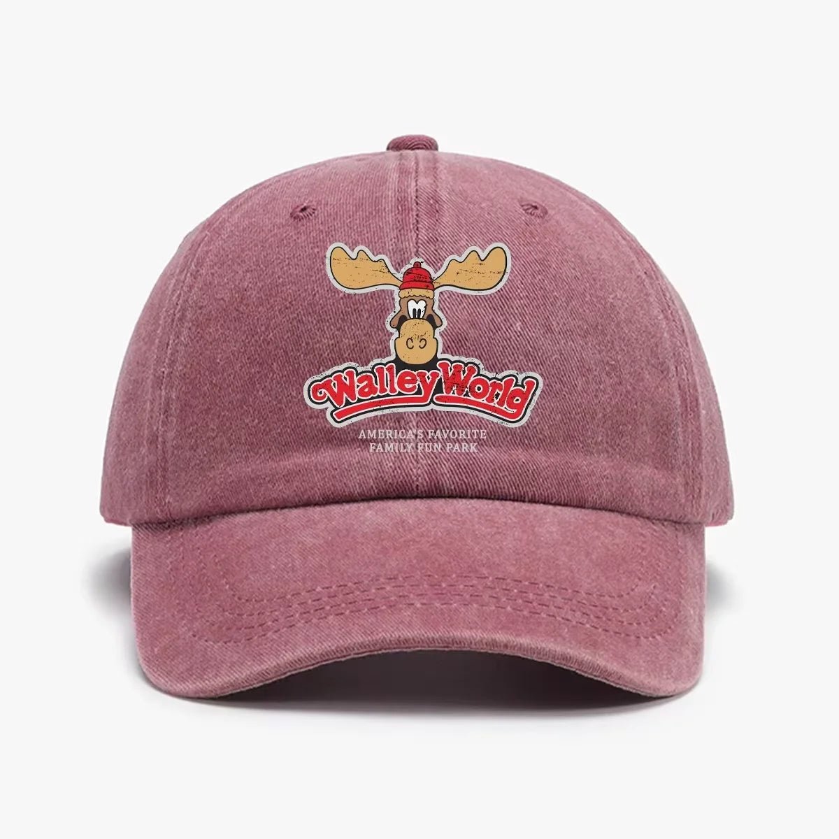 Printed Baseball Cap Men's Retro Washed Distressed Sun Hat For Women And Men