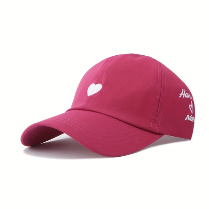 Summer Baseball Cap Breathable Women High Ponytail