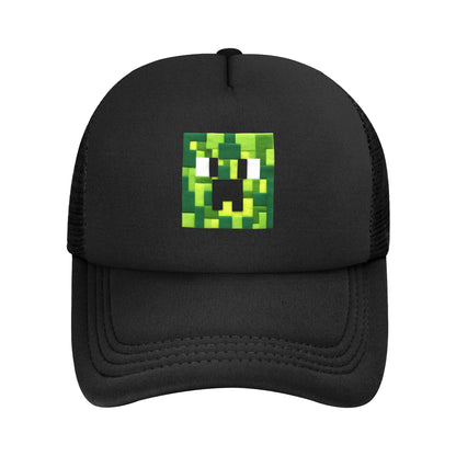 Felt Creepers Mesh Baseball Caps