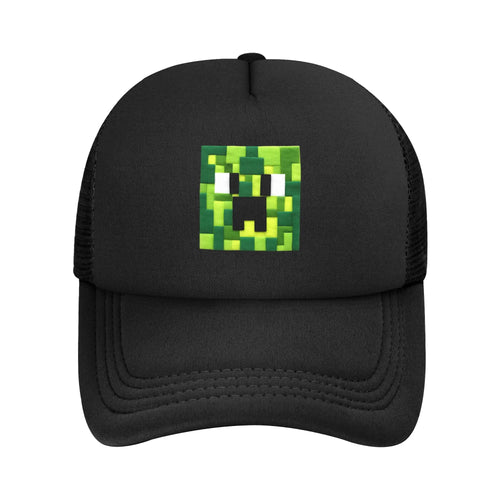 Felt Creepers Mesh Baseball Caps