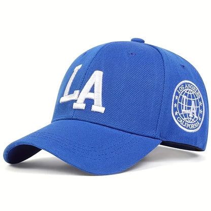 Unisex LA Letter Embroidery Baseball Caps