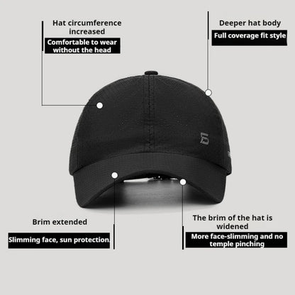 Original Design Running Cap Thin Quick Drying Breathable Duck Tongue Baseball Cap