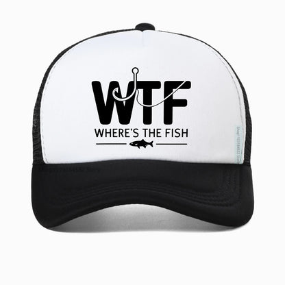 WTF Fish Baseball Cap