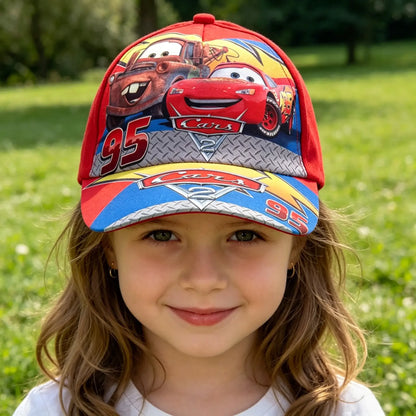 Lightning McQueen Cars Anime Cute Children Baseball Cap