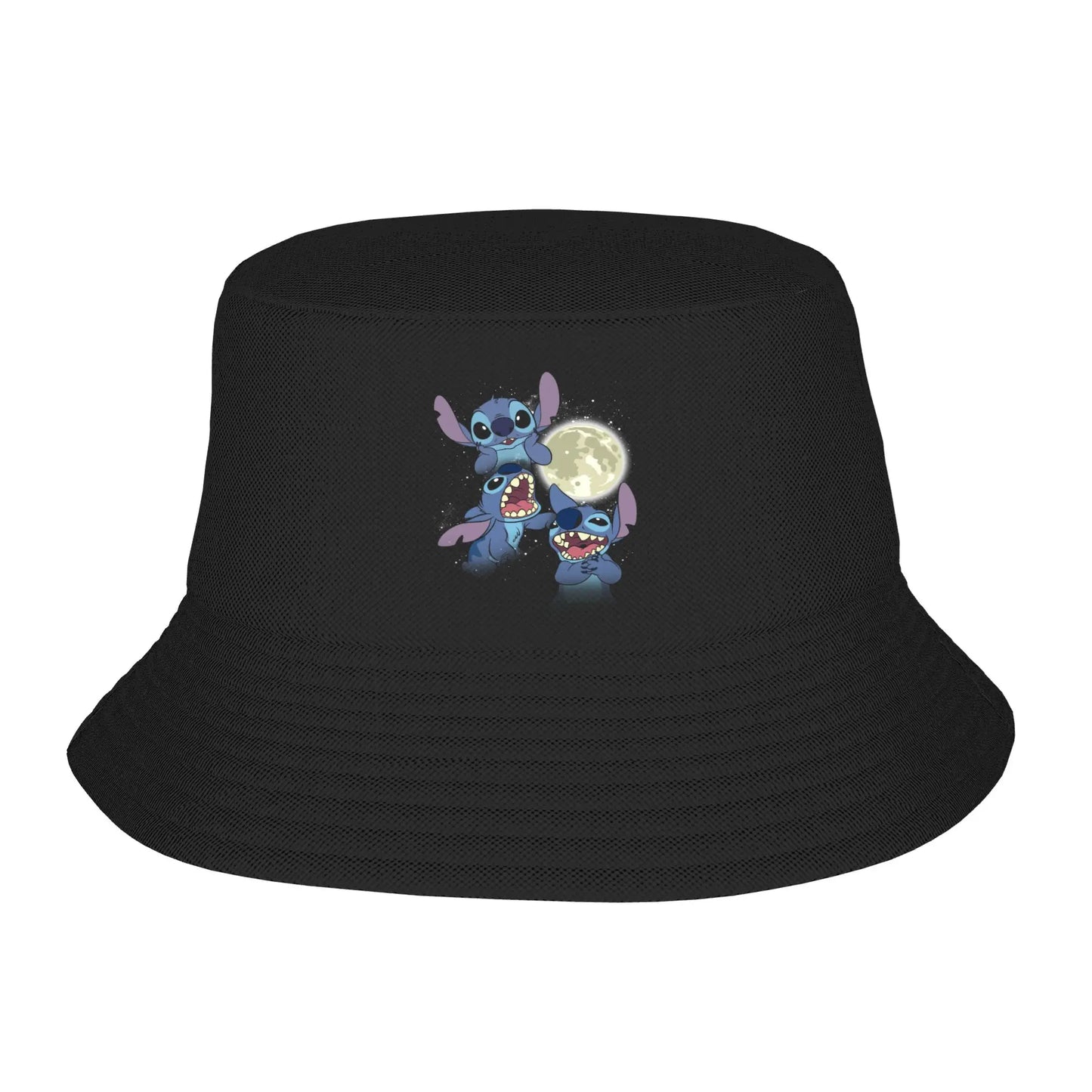 Streetwear Lilo and Stitch Bucket Hat Unisex Packable