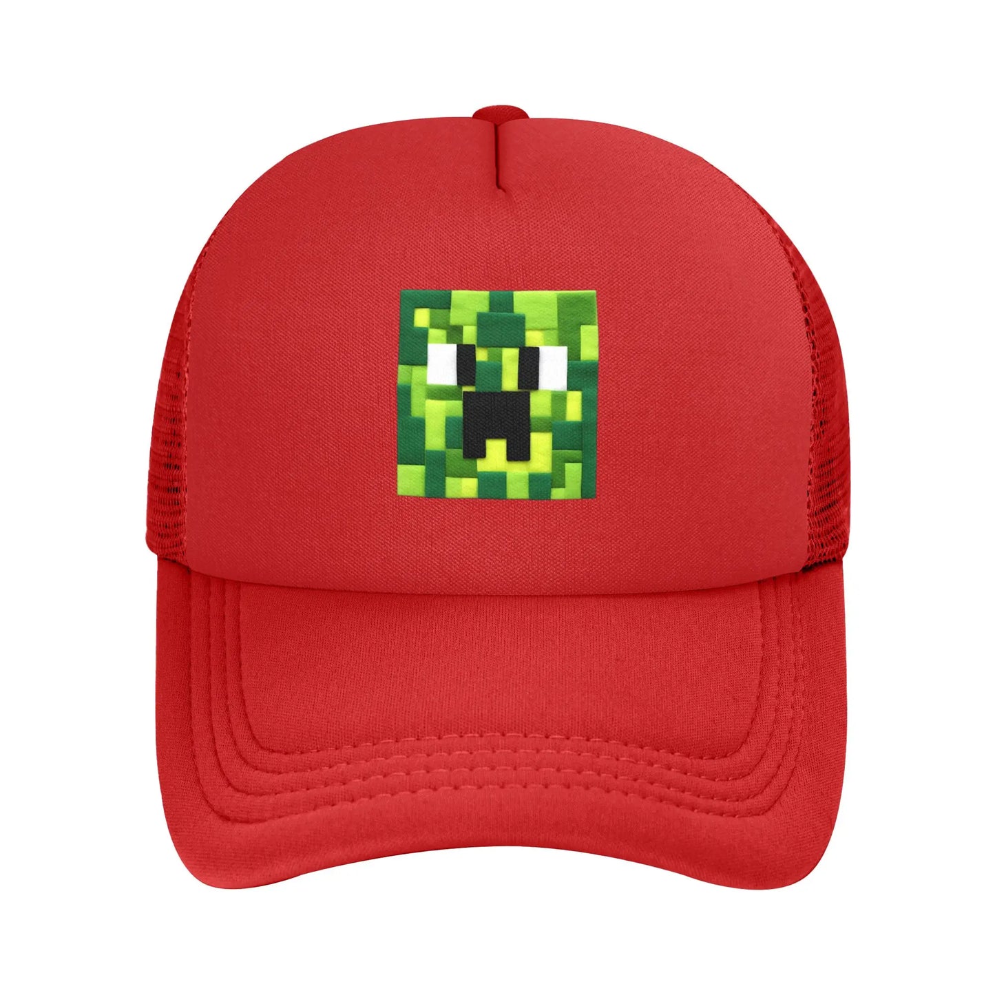 Felt Creepers Mesh Baseball Caps