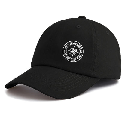 Compass Print  Baseball Cap For Adults