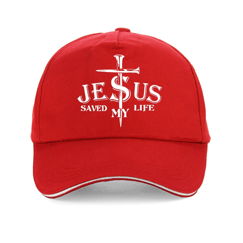 Jesus Saved My Life Baseball Cap